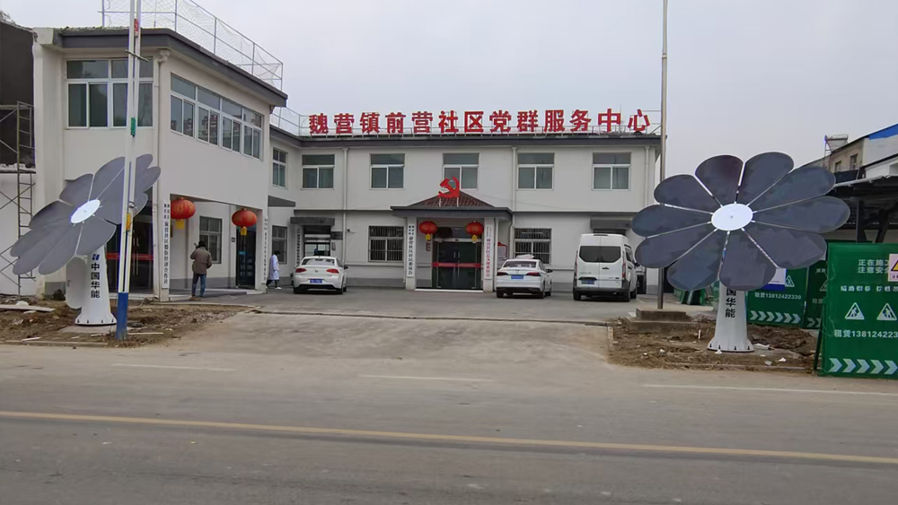 双轴智慧光伏花-实景案例